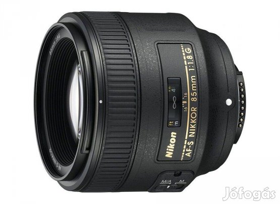 Nikon AF-S 85 1.8 G objektív 85mm | 6 hó magyar garancia!