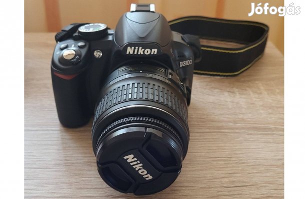 Nikon D3100 DSLR Gyönyörű képek, megbízható minőség, kiváló állapotb