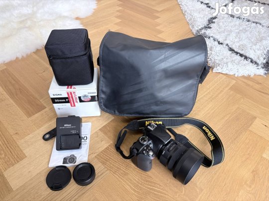 Nikon D3300 + Sigma 30mm F1,4 DC HSM Art 