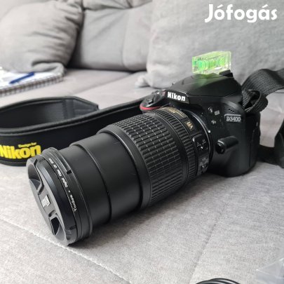 Nikon D3400 fényképezőgép + 18-105mm objektív