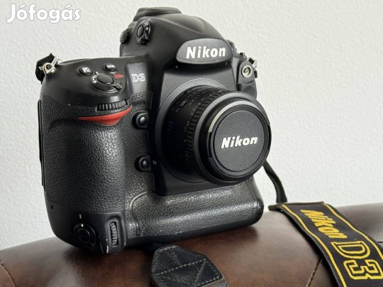 Nikon D3 professzionális fényképező, 50mm/f1.8 új Nikkor lencsével