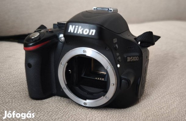 Nikon D5100 jó állapotban eladó