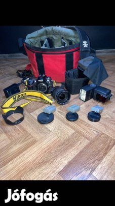 Nikon DSLR fotós szett Egyben Eladó !