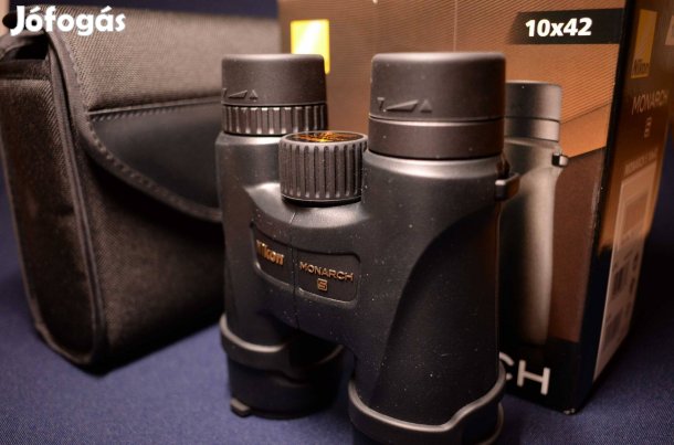 Nikon Monarch5 10x42 WP ED binocular távcső - Vízálló - Új