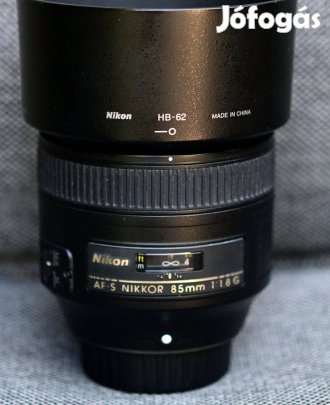 Nikon Nikkor 85 1.8 G AF-S objektív