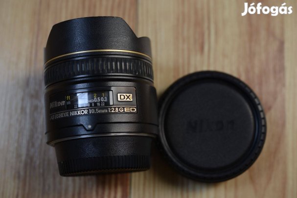 Nikon Nikkor AF 10.5mm f/2.8G DX Fisheye Halszem Objektív