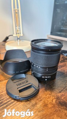 Nikon Nikkor Z 24-70mm f/4 S Tűéles, kompakt profizmus