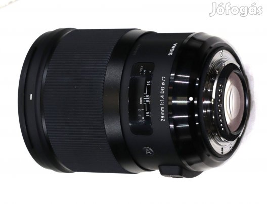 Nikon Sigma 28 mm 1.4 ART DG garanciális ( 28mm 1.4 )