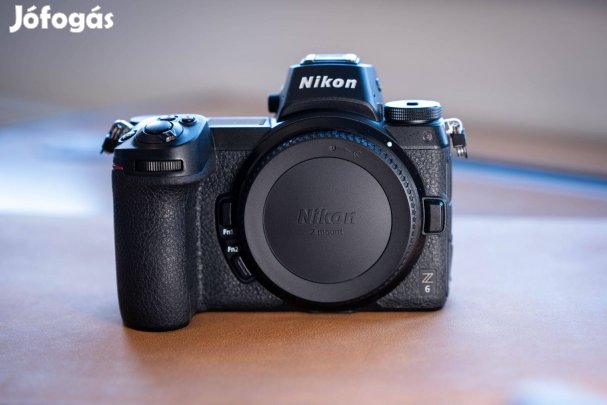 Nikon Z6 Fényképezőgép 37e expo - hibátlan állapot 
