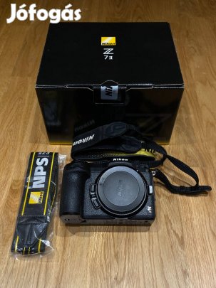 Nikon Z7II MILC váz - tökéletes állapot, nagy szerviz óta 0 expó
