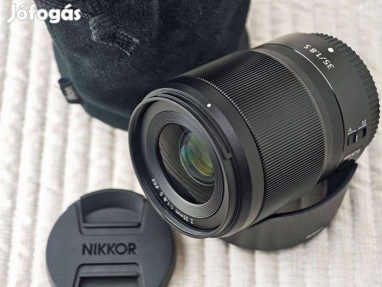 Nikon Z 35mm f/1.8 S fix objektív Nikkor 35 1.8