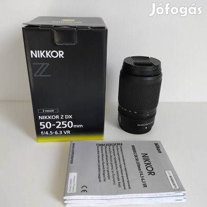 Nikon  Z  DX. 50-250mm objektív eladó !