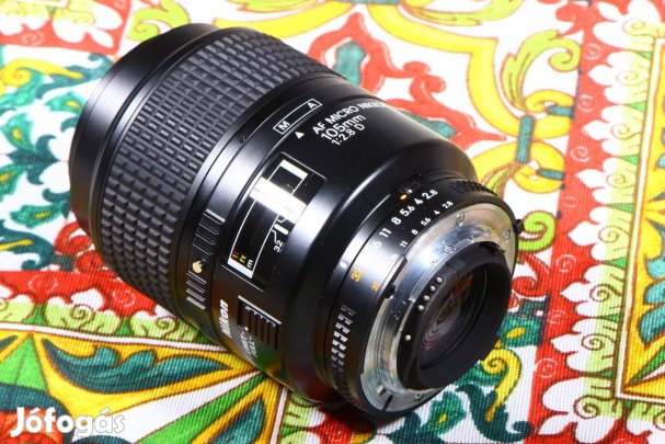 Nikon af micro nikkor 2.8 105mm D makró objektív 