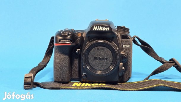 Nikon d7500 fényképezőgép váz 9000 expó