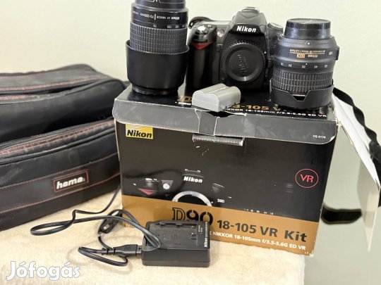 Nikon d90 tükörreflexes gép