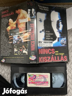 Nincs kiszállás vhs kistok alfa akció