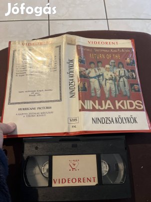 Nindzsa kölykök vhs akció. 