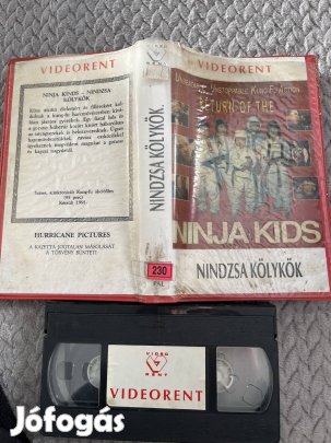 Nindzsa kölykök vhs nagytok ninja kids
