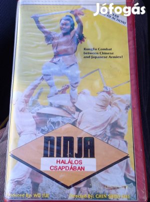 Ninja halálos csapdában - akció vhs - nagytok