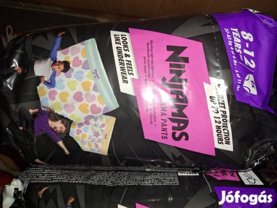 Ninjamas pelenka eladó 25 kg-tól