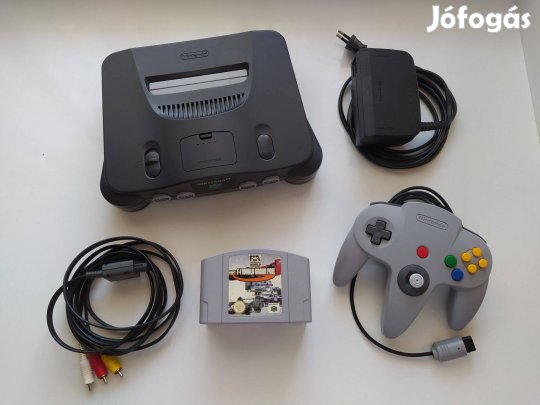 Nintendo 64 konzol N64 + 1 játék