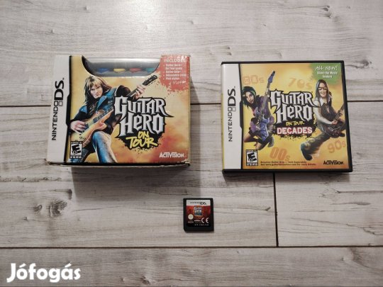 Nintendo DS guitar hero on Tour pakk