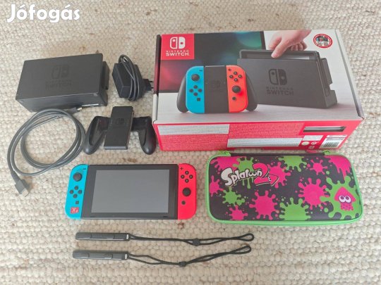 Nintendo Switch 128GB + Eredeti Tok