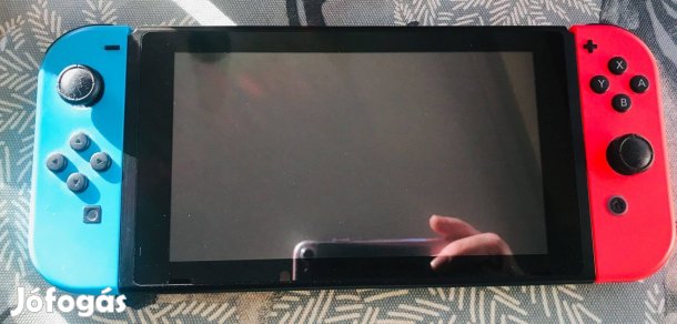 Nintendo Switch 128 GB és Splatoon kontroller újszerű