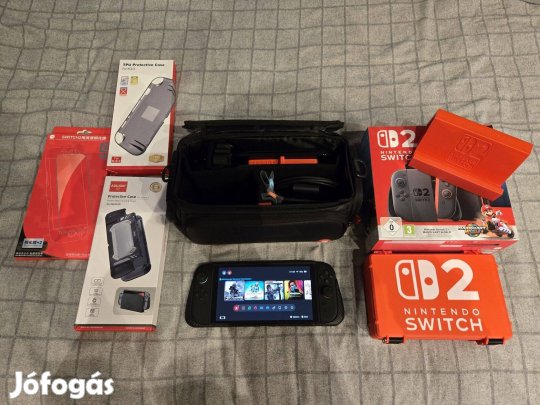 Nintendo Switch 2 Mega Bundle(83DB játék+1TB Microsd Express)+egyéb!