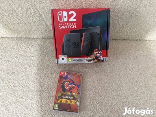 Nintendo Switch 2 + pokemon Scarlet Játék