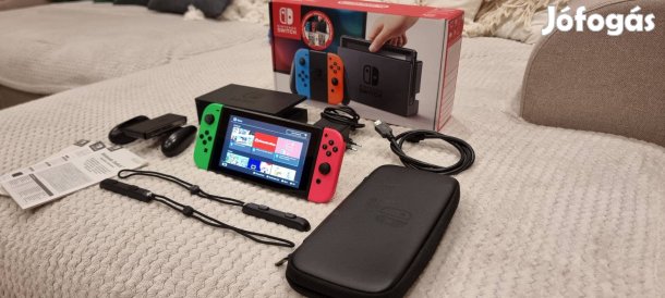 Nintendo Switch 32+128GB cfw okos Hekate Dual Boot RP2040 Picofly +tok