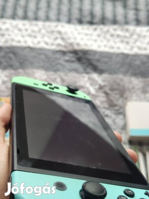 Nintendo Switch Animal Crossing limitált kiadás + sok kiegészítő