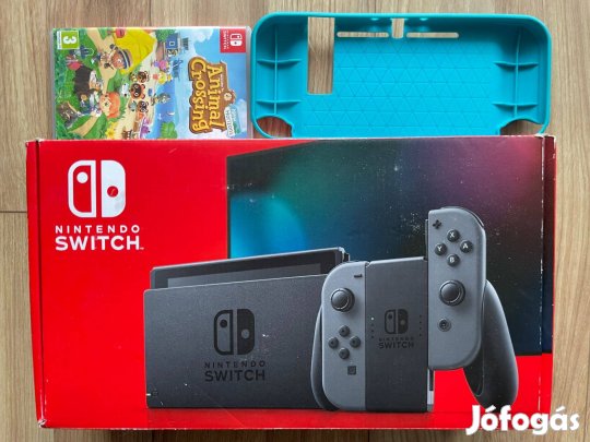 Nintendo Switch HAC-001-(01) kiegészítőkkel eladó