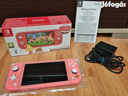 Nintendo Switch Lite Animal Crossing Edition játék konzol