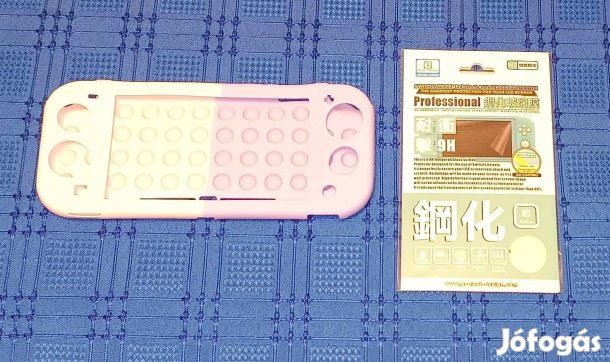Nintendo Switch Lite Silicone védőtok és üveg kijelzővédő