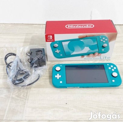 Nintendo Switch Lite Türkiz Karcmentes Kifogástalan állapotban