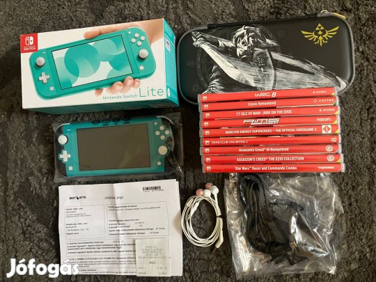 Nintendo Switch Lite Új, Akció (2év garancia)+ ajándék