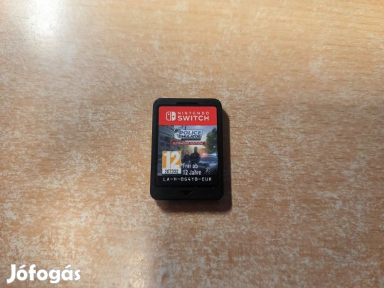 Nintendo Switch Police Simulator Patrol Officers Újszerű Játék !