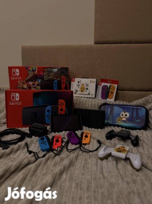 Nintendo Switch - Extra Csomag, Egyben Eladó