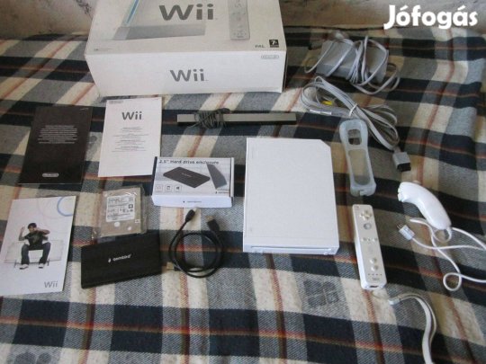 Nintendo Wii Mario Pack 568 wii +4500 retro játékkal 3hó garanciával