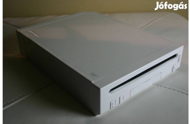 Nintendo Wii alapgép Rvl-001 EUR európai verzió gamecube port - fehér