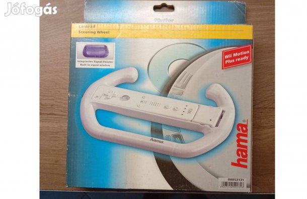 Nintendo Wii-hez hama Motion Plus-os kormány! Új, dobozos!