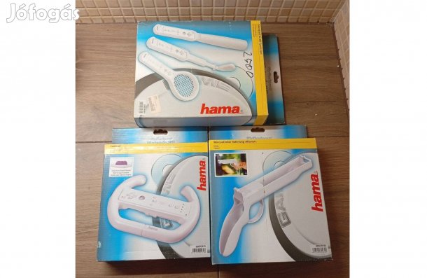 Nintendo Wii-hez hama kiegészítők! Újak, dobozosak!