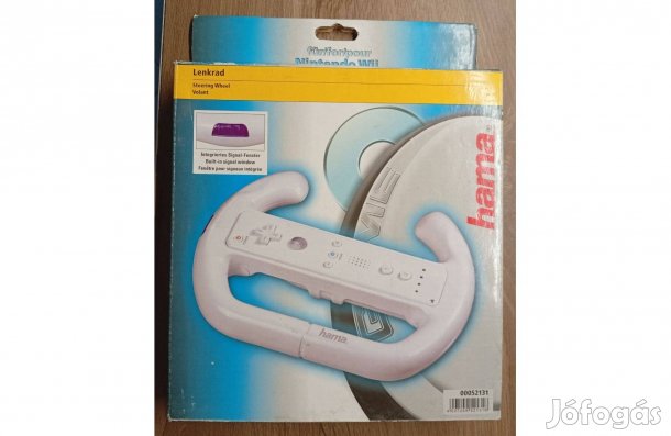 Nintendo Wii-hez hama kormány! Új, dobozos!