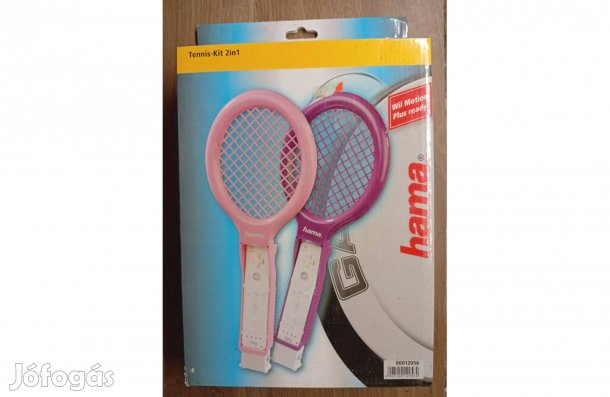 Nintendo Wii-hez hama lila teniszütő! Új, dobozos!