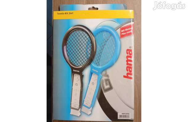 Nintendo Wii-hez hama teniszütő! Új, dobozos! (2 darabos)