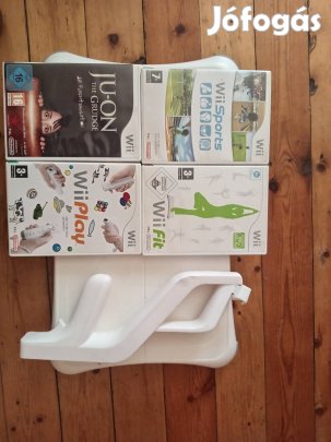 Nintendo Wii játékcsomag + kiegészítők  15 000 Ft