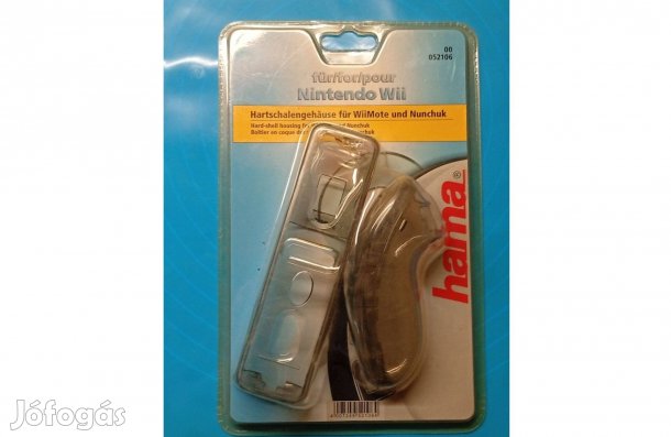 Nintendo Wii kontroller (hama) védőtok! Új! (Szürke)