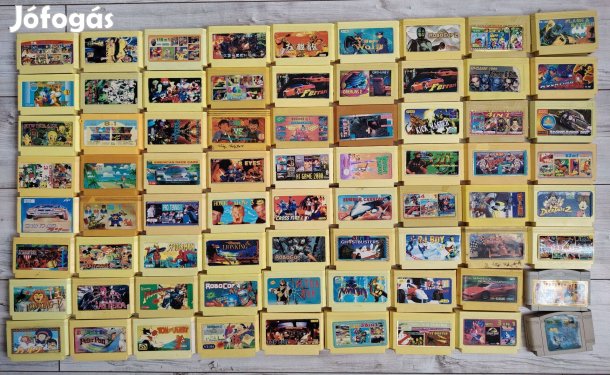 Nintendo utánzat piaci játétok egyben 72 db