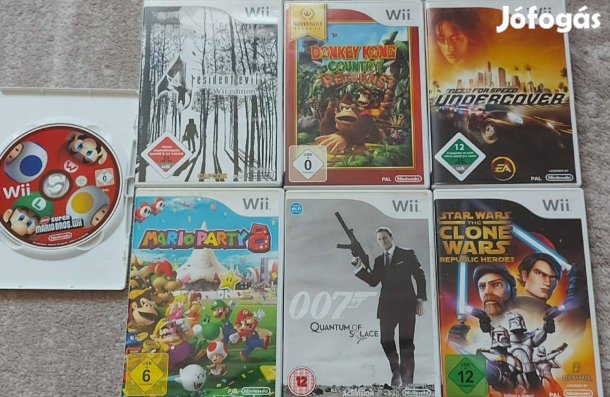 Nintendo wii játékok